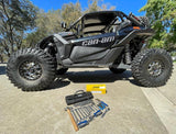 PRP 35pc Can-Am Roll Up Tool bag Tool kit - Black - E112