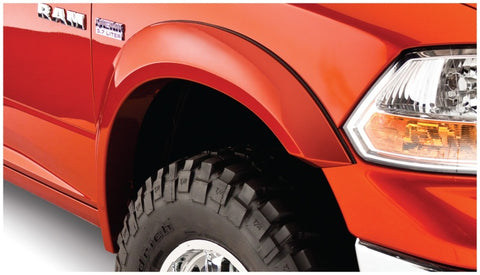 Bushwacker 10-18 Ram 1500 Fleetside Extend-A-Fender Style Flares 4pc 67.4/76.3/96.3in Bed - Black - 50914-02