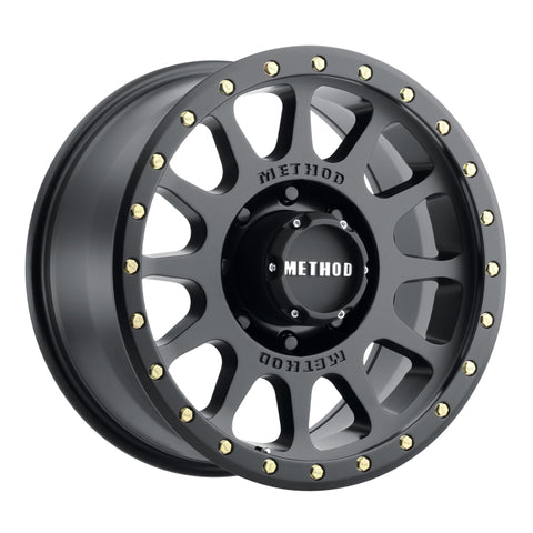 Method MR305 NV 20x9 +18mm Offset 8x170 130.81mm CB Matte Black Wheel - MR30529087518