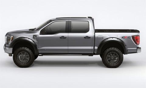 Bushwacker 11-16 Ford F-250 / F-350 Super Duty (Excl. Dually) Forge Style Flares 4pc - Black - 28314-08