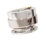 NRG Quick Release Gen 2.0 - Silver Shiny Body / Brushed Silver Ring - SRK-200SSL
