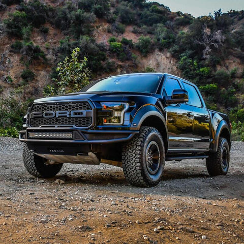Westin 17-20 Ford F-150 Raptor Outlaw Front Bumper - Tex. Blk - 58-62025