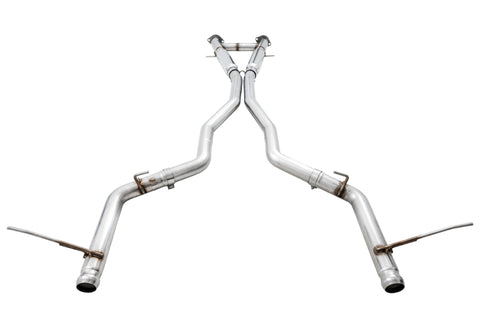 AWE Tuning 2020 Jeep Grand Cherokee SRT/Trackhawk Track Edition Exhaust - Use w/Stock Tips - 3020-31023