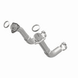 MagnaFlow 66-72 Chevy C10 Pickup V8 2-Piece Front Exhuast Pipe Kit (2in Tubing/Clamps/Inlet Flanges) - 15380