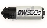 DeatschWerks 340lph DW300C Compact Fuel Pump w/ 04+ Lotus Elise/Exige Set Up Kit (w/ Mounting Clips) - 9-309-1006