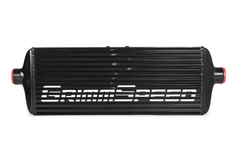 GrimmSpeed 2008-2014 Subaru STI Front Mount Intercooler Kit Black Core / Black Pipe - 090254