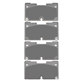 R1 19-26 GMC Sierra 1500 4WD/AWD Front Optimum OE Brake Pads - 2551-2173-00