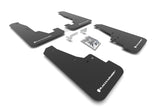 Rally Armor 16-22 Dodge Durango GT / RT / SRT / SXT Black UR Mud Flap White Logo - MF55-UR-BLK/WH