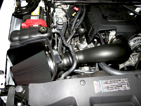 Airaid 09-13 GM Truck/SUV (w/ Elec Fan/excl 11 6.0L) CAD Intake System w/ Tube (Dry / Black Media) - 202-233