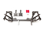 BMR 93-02 F-Body K-Member w/ Low Mount Turbo LS1 Motor Mounts and Pinto Mounts - Black Hammertone - KM019-1H