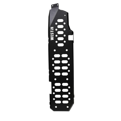 Westin 07-17 Jeep Wrangler Unlimited Gas Tank Skid Plate - Textured Black - 42-21055