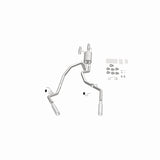 MagnaFlow 11 Ford F-150 3.7L/5.0L/6.2L SS Catback Exhaust Dual Split Rear Exit w/ 3.5in SS Tips - 15460