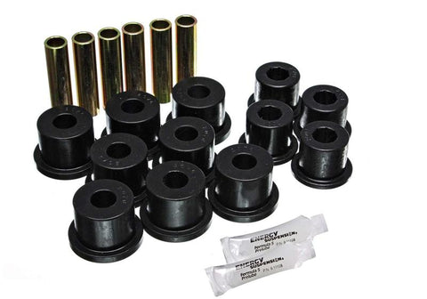 Energy Suspension GM Rear Spring & Shackle - Black - 3.2116G