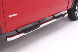 Lund 07-17 Chevy Silverado 1500 Ext. Cab 5in. Curved Oval SS Nerf Bars - Polished - 23710688