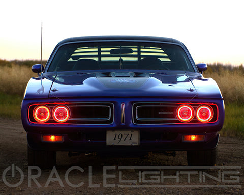 Oracle Pre-Installed Lights 5.75 IN. Sealed Beam - ColorSHIFT Halo - 6904-333