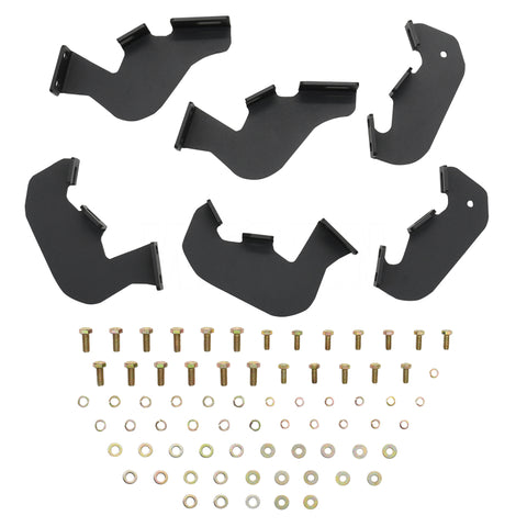 Westin/HDX 2021+ Ford Bronco Drop Nerf Step Bars - Textured Black - 56-14195