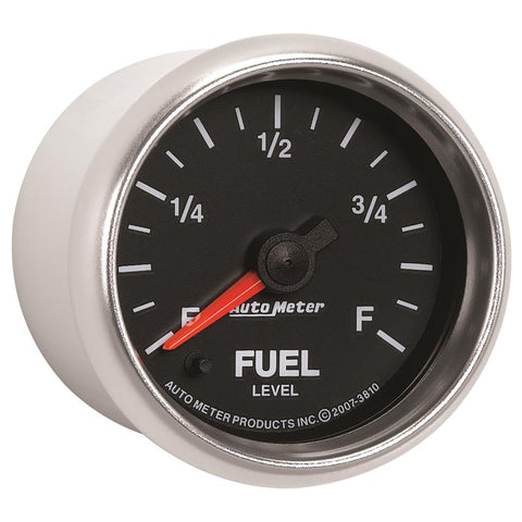 Autometer GS 2 1/16in. 0-280 Ohms Fuel Level Gauge - Stepper Motor - 3810