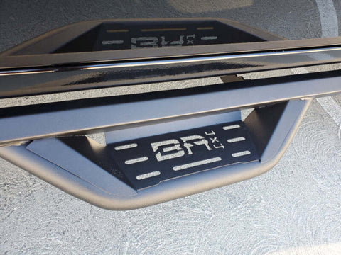 Body Armor 4x4 07-19 Chevrolet Silverado 2500/3500 Crew Cab Ambush Side Steps - Black - GM-4201