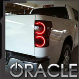 Oracle Toyota Tundra 07-13 LED Tail Light Halo Kit - Red - 2541-003