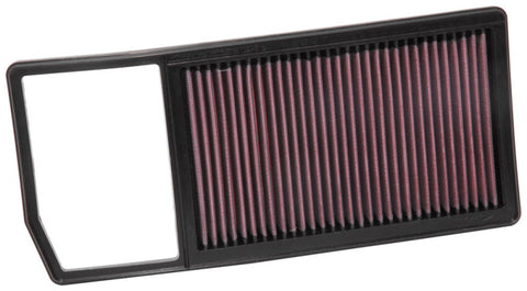 K&N 16-18 Fiat 500L/500X L4-1.3L Diesel Replacement Drop In Air Filter - 33-3123