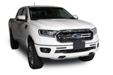 Putco 19-20 Ford Ranger w/o Adaptive Cruise - Hex Shield - Black Powder Coated Bumper Grille Inserts - 83163