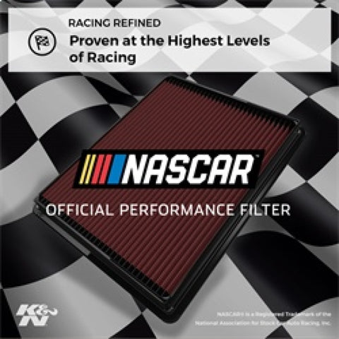 K&N 2012 Hyundai Santa Fe III 2.0L F/I Replacement Drop In Air Filter - 33-3129