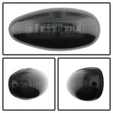 xTune Chevy Silverado 99-13 Dually 2 Red LED Amber LED Side Fender Lights Smoke ACC-LED-GMD99-SL-SM - 9924682