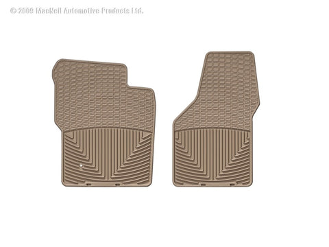 WeatherTech 99-07 Ford F250 Super Duty Crew Front Rubber Mats - Tan - W19TN
