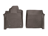 WeatherTech 12-19 Toyota Sequoia Front FloorLiner HP - Cocoa - 474081IM