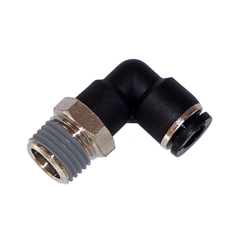 Kleinn 1/4In OD Tubing 1/4In M NPT Elbow Push-to-Connect Fitting - 51414PL