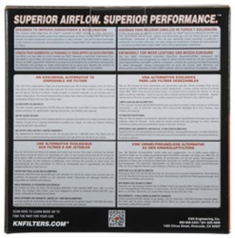 K&N 15-18 Audi A4 L4-1.4L 18-20 A5/RS5 2021 Q5 F/I Drop In Replacement Air Filter - E-0646