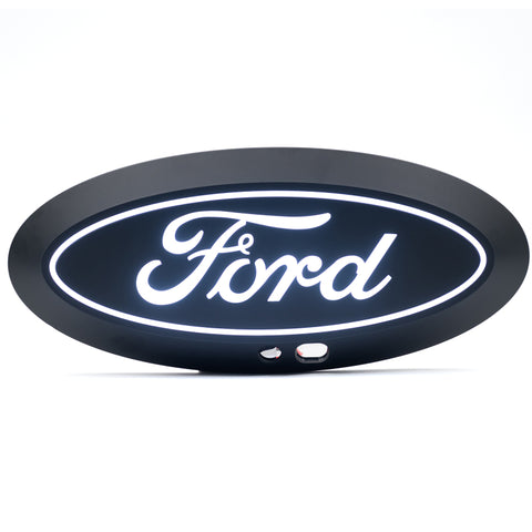 Putco 17-19 Ford SuperDuty Front Luminix Ford LED Emblem - w/ Camera CutOut - 92801