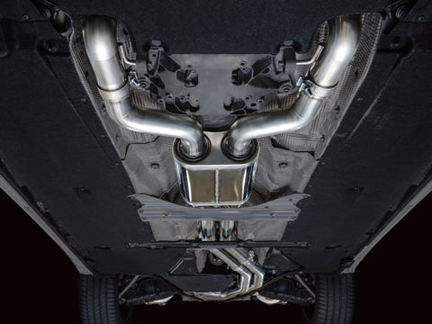AWE Tuning 19-23 Audi C8 S6/S7 2.9T V6 AWD Track Edition Exhaust - Diamond Black Tips - 3020-43109