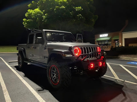 Oracle Oculus Bi-LED Projector Headlights for Jeep JL/Gladiator JT - w/ BC1 Controller - 5839-335