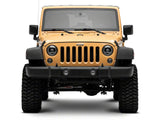 Raxiom 07-18 Jeep Wrangler JK Axial Series 7-In Dragon Eye LED Headlights- Blk Housing (Clear Lens) - J167194