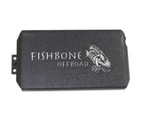 Fishbone Offroad 07-11 Jeep Wrangler JK Steel EVAP Canister Skid Plates - Black Textured Powdercoat - FB23061