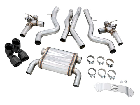 AWE Tuning BMW F8X M3/M4 SwitchPath Cat-Back Exhaust - Diamond Black Tips - 3025-43074