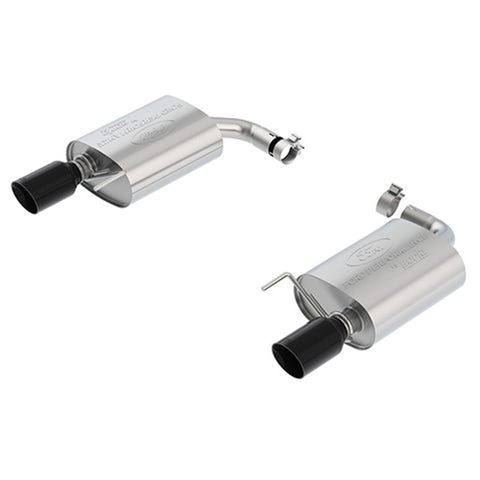 Ford Racing 15-23 Mustang 2.3L Ecoboost Extreme Muffler Kit - Black Chrome Tips - M-5230-M4EBA
