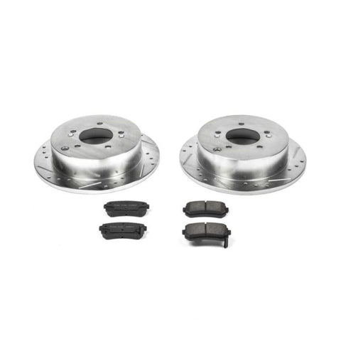 Power Stop 10-15 Hyundai Tucson Rear Z23 Evolution Sport Brake Kit - K5394