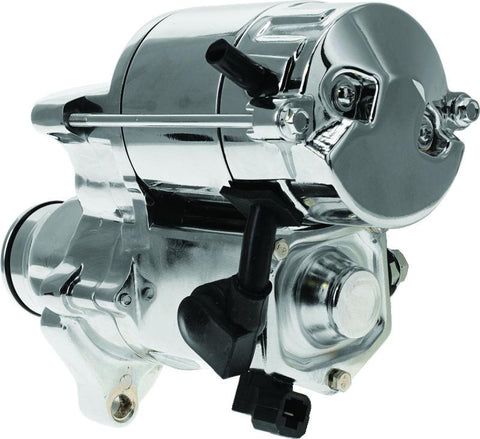 Bikers Choice 07-17 Big Twin / 06 Dyna (Except M-8) Chrome 1.4KW Starter - 215142