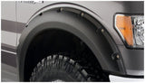 Bushwacker 99-07 Ford F-250 Super Duty Pocket Style Flares 2pc - Black - 20049-02