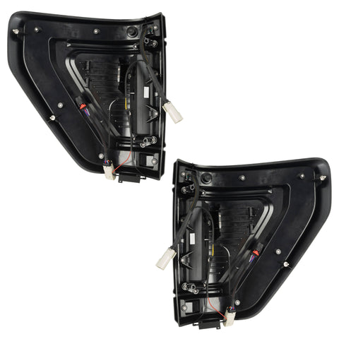 Oracle Lighting 21-24 Ford F-150 (Black Series) Flush Style LED Tail Lights - 5910-504-T