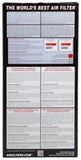 K&N Replacement Air Filter VOLVO 850 91-97, S70 96-2000, V70 98-00, C70 98-03 - 33-2670