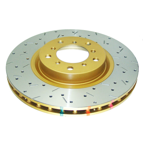 DBA 01-07 BMW M3 E46 w/325mm rotor Front Drilled & Slotted 4000 Series Rotor - 42850XS