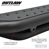 Westin 05-19 Toyota Tacoma Double Cab Outlaw Nerf Step Bars - 58-52775