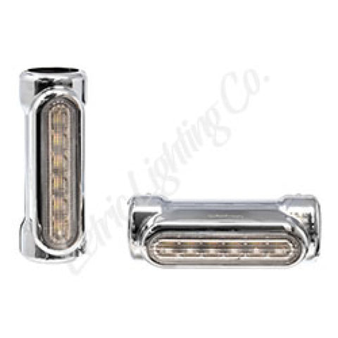 Letric Lighting Engine Guard Lights Chr/Wht - LLC-EGL-C