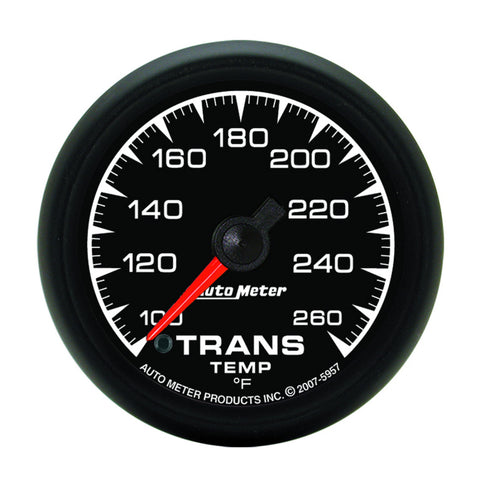 Autometer ES 52.4mm Full Sweep Electronic 100-260 Degree F Transmission Temprature Gauge - 5957
