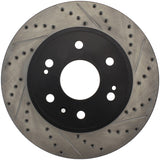 StopTech 05-10 GMC Sierra 1500 (w Rear Drum) / 07-09 GMC Yukon Front Right Slotted & Drilled Rotor - 127.66057R