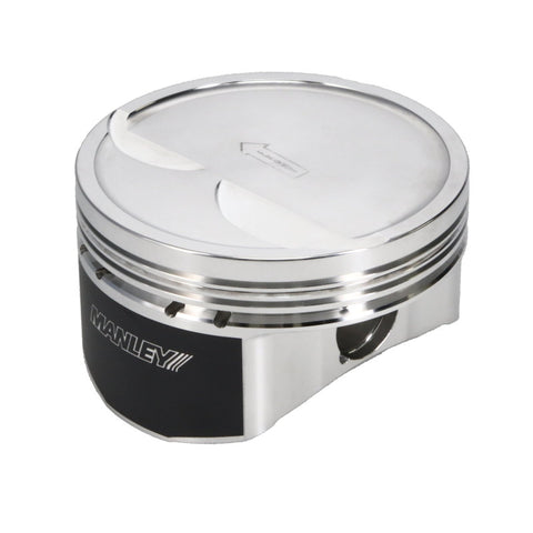 Manley Small Block Chevy LS Series 4.010in Bore - 1.304in CD - -10 cc Dish Platinum Series Pistons - 596110C-8