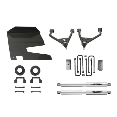 Belltech 2019-2021 Chevrolet Silverado / Sierra 4wd 4in Lift Kit Shocks Only - 150212BK